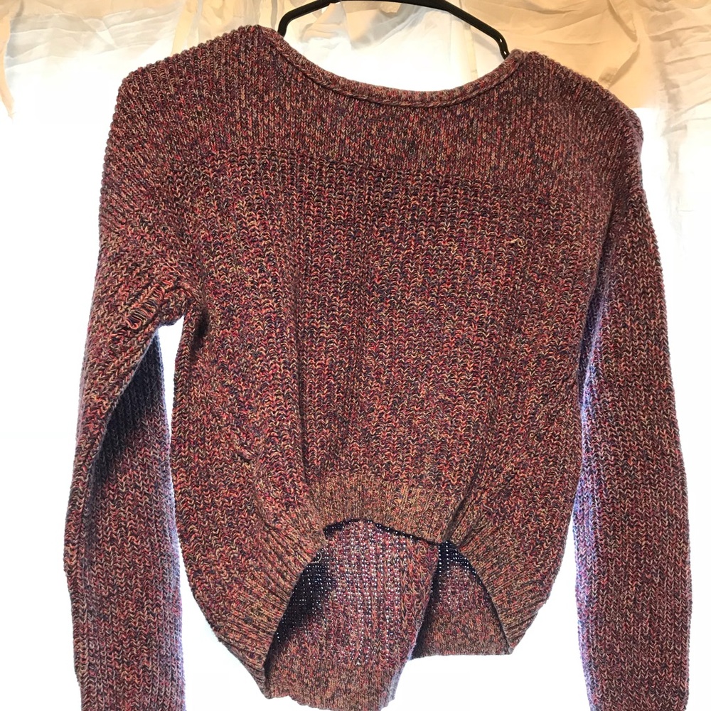 American eagle pink knitted sweater